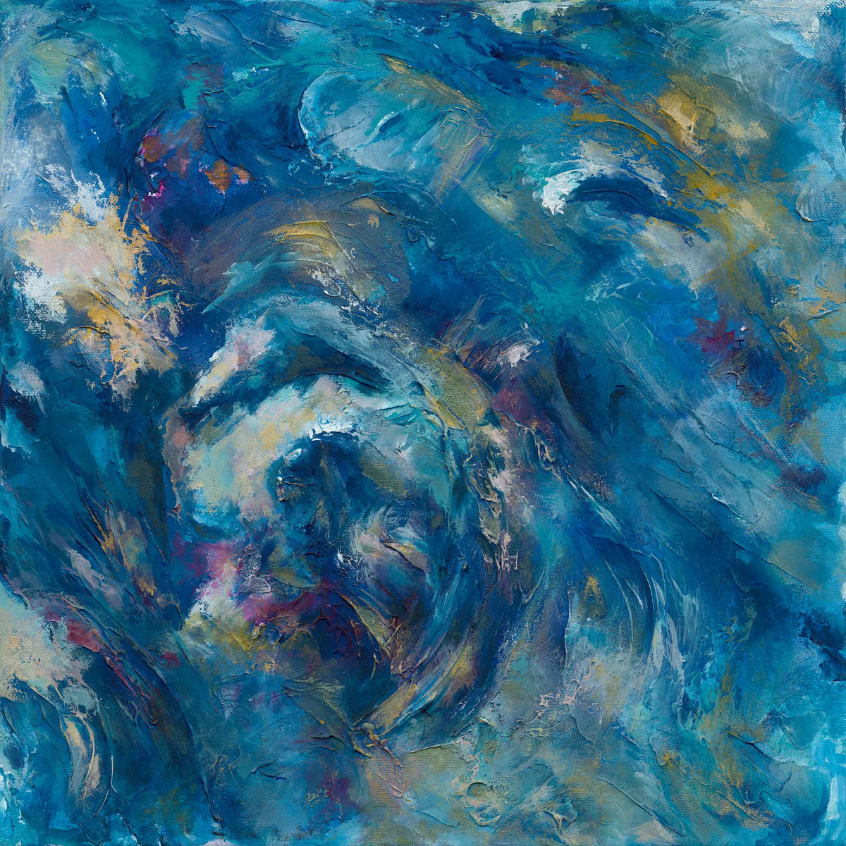 Radiant Depths A Symphony of Light - Fine Art Print on Paper