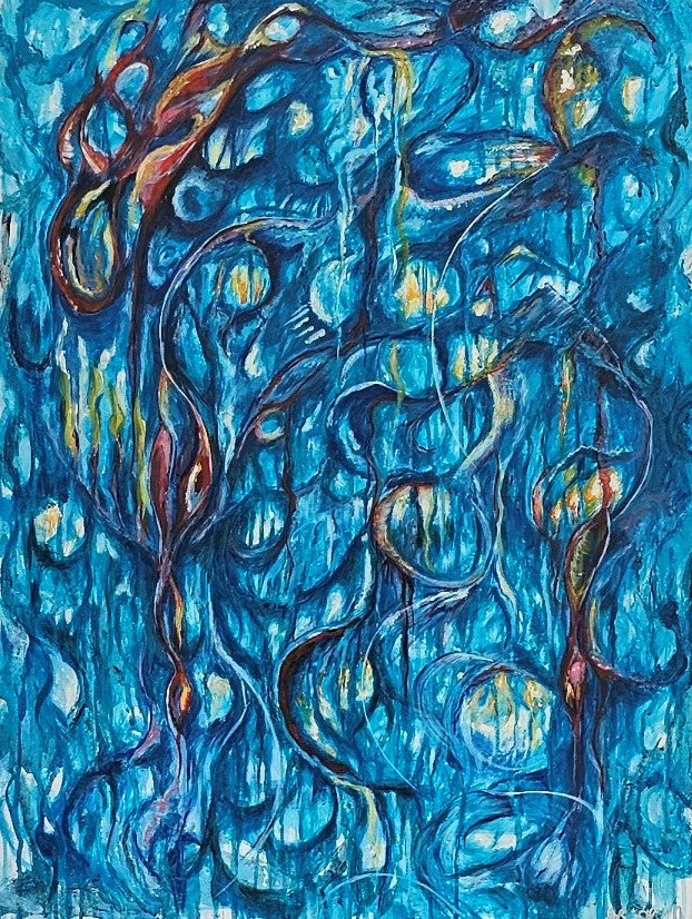 Expressive painting, Alison Boothroyd