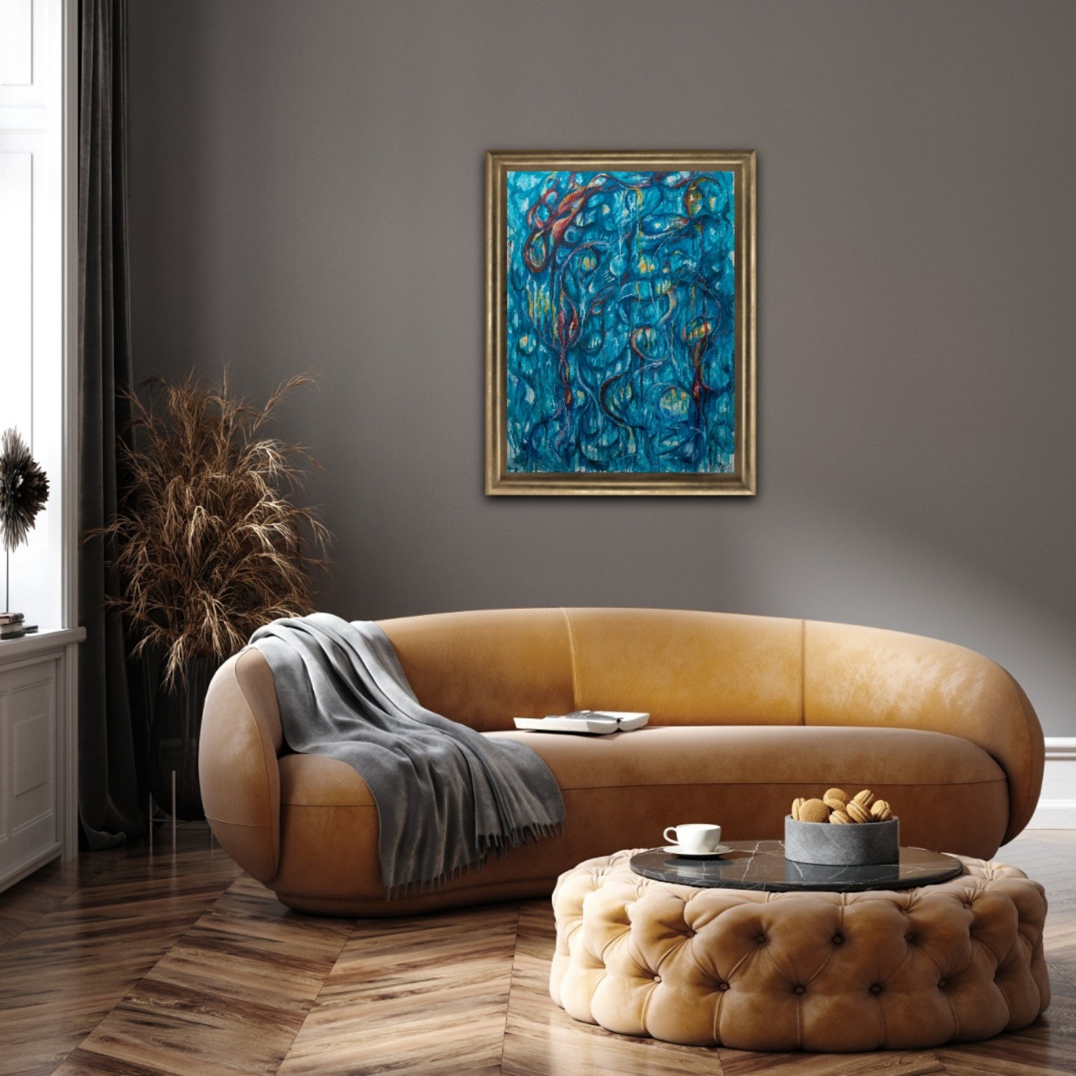 Expressive painting, Alison Boothroyd