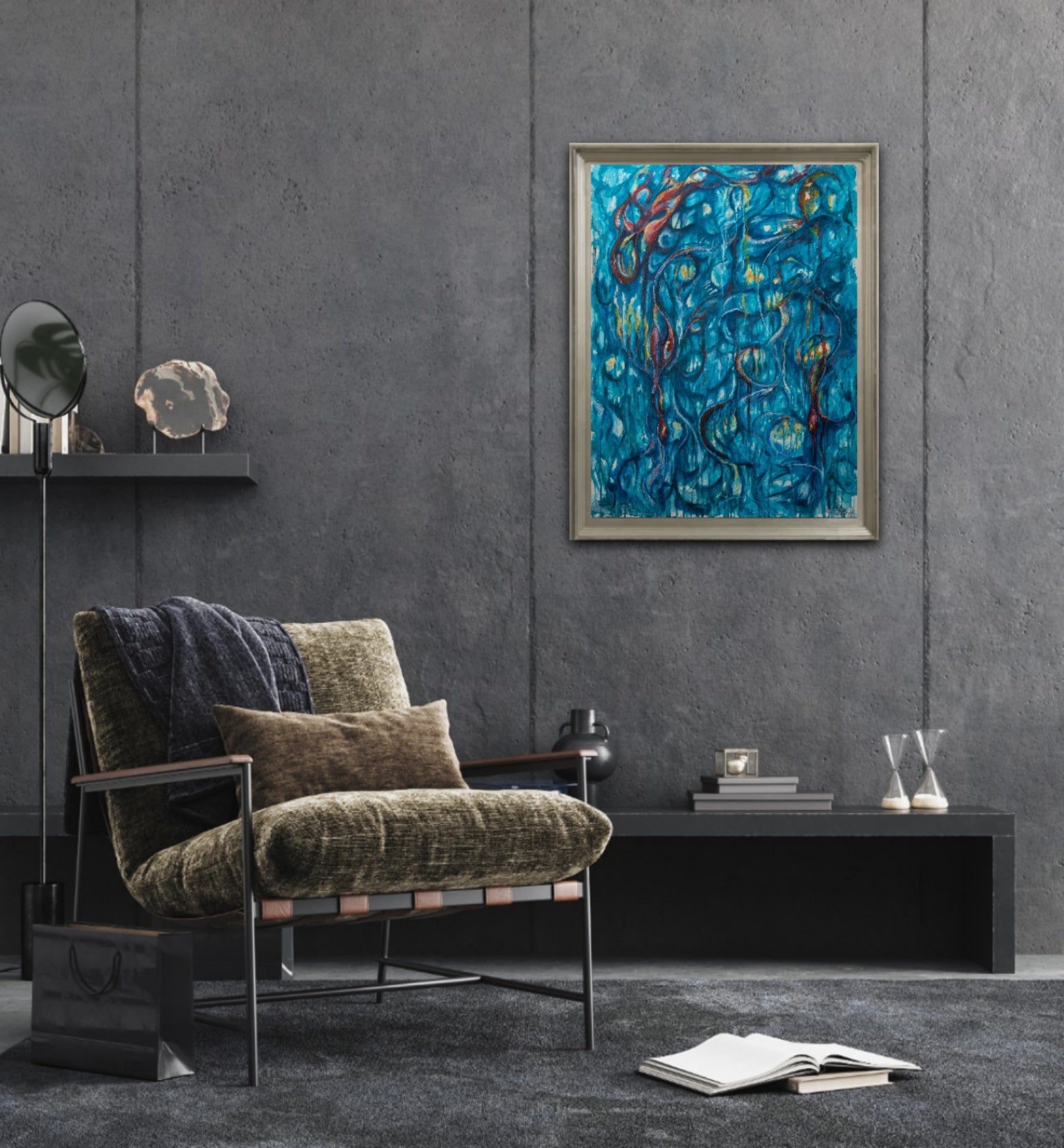 Expressive painting, Alison Boothroyd