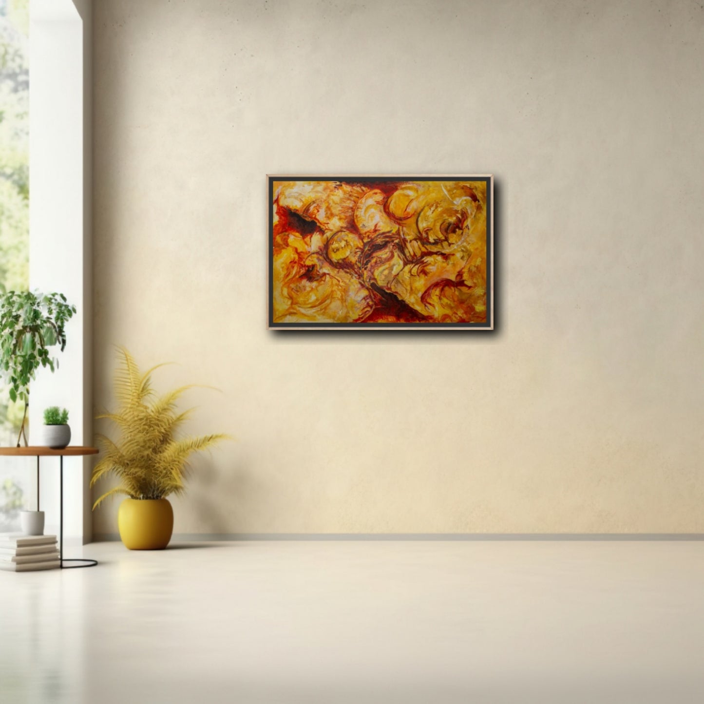 Dragons in Flight - Fine Art Print on Canvas