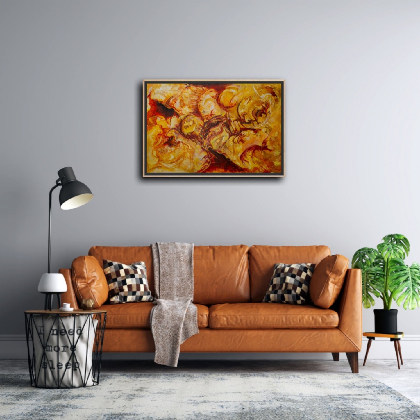 Dragons in Flight - Fine Art Print on Canvas