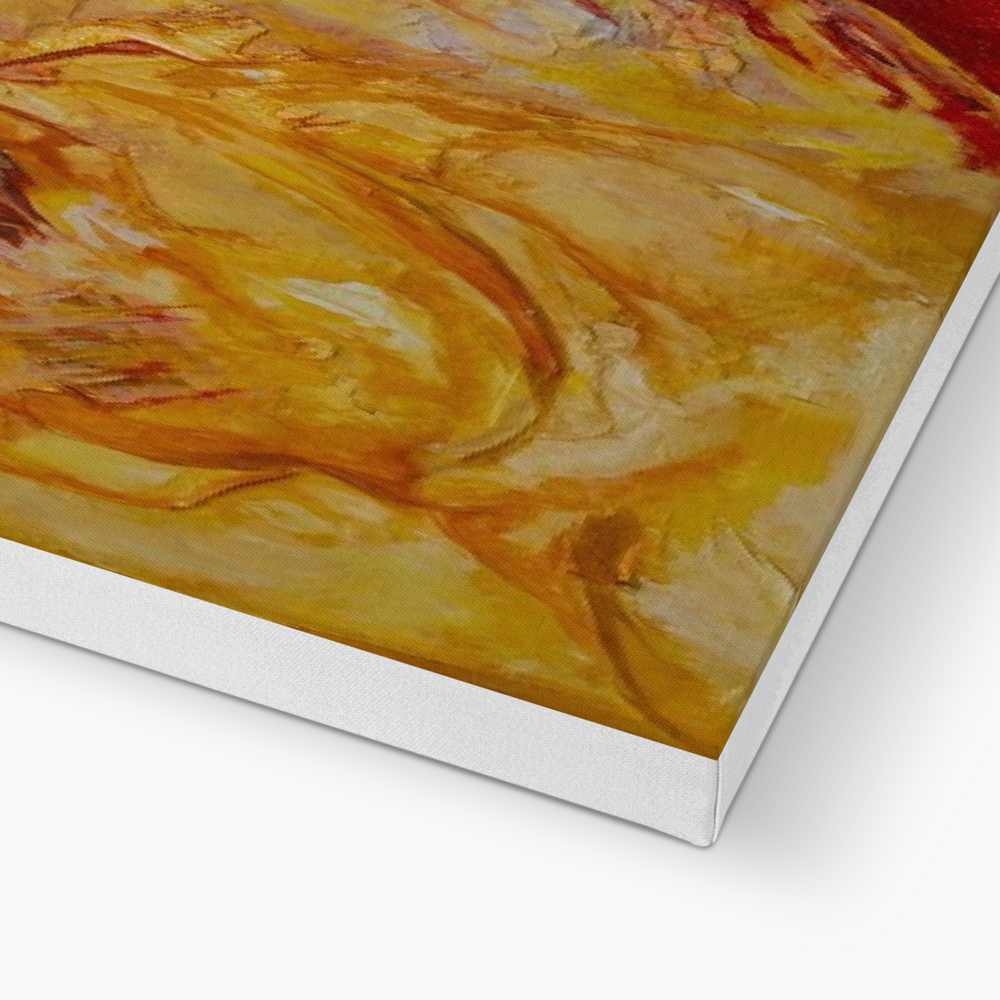 Dragons in Flight - Fine Art Print on Canvas