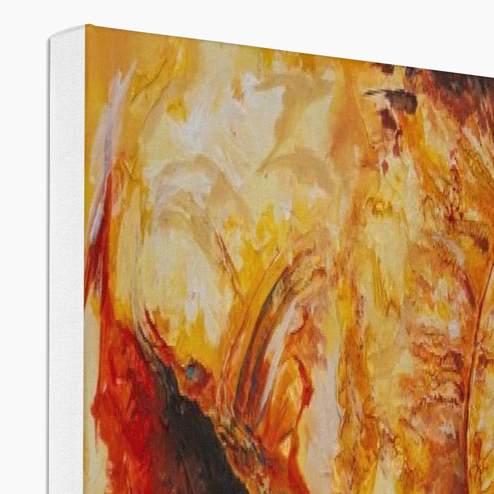 Dragons in Flight - Fine Art Print on Canvas