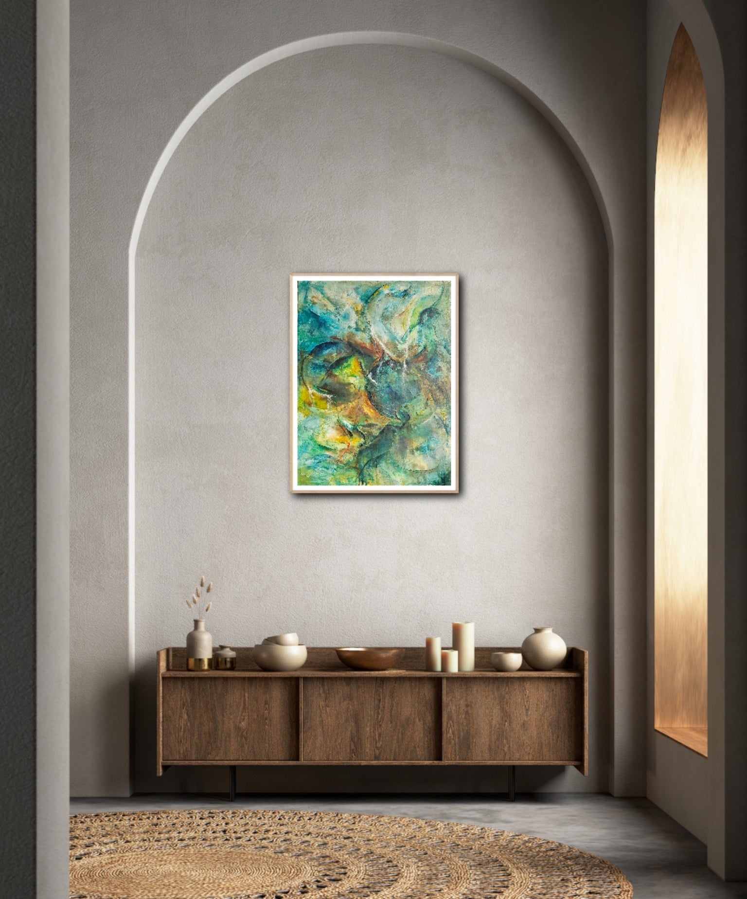 Atmospheric Abstract Art, Alison Boothroyd