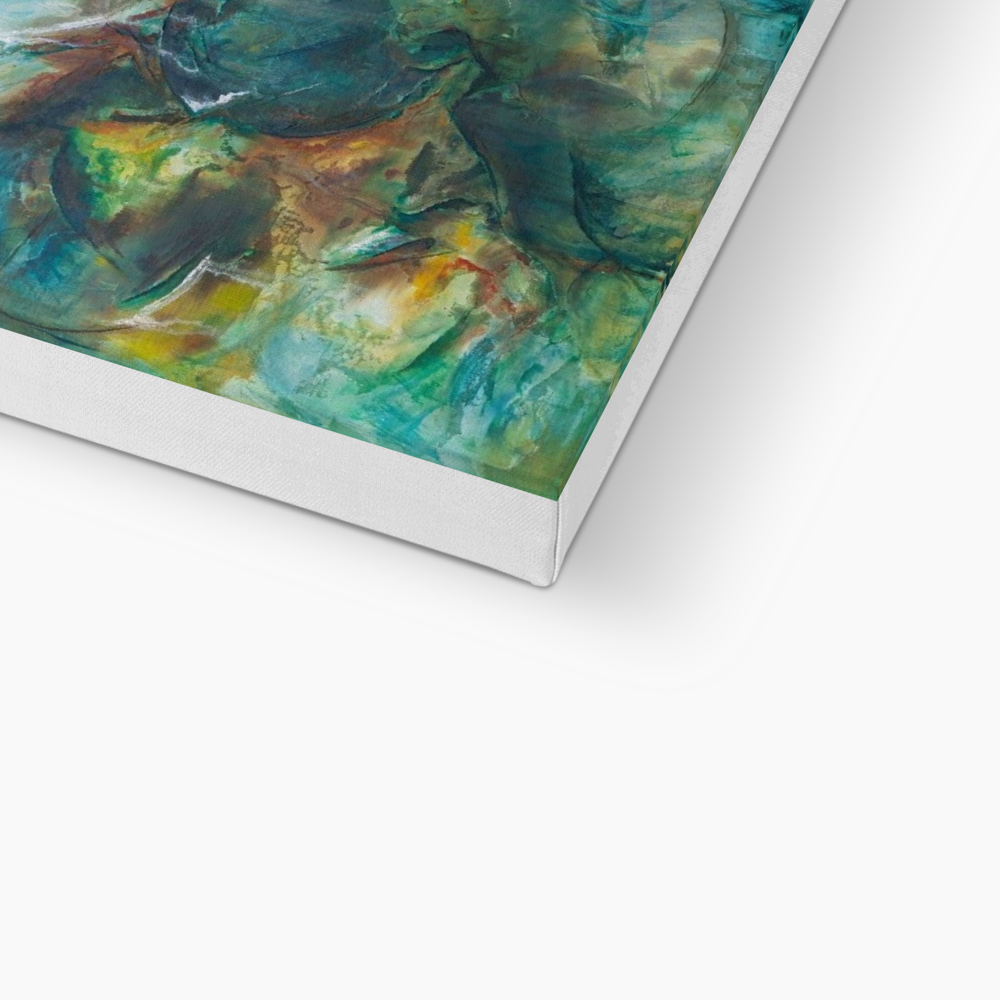 Earth's Mosaic - Fine Art Print on Canvas