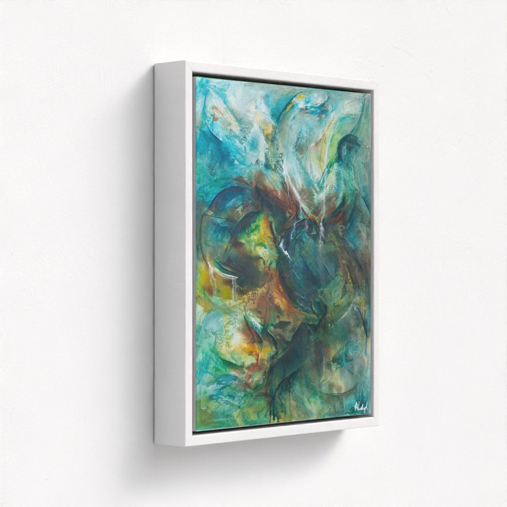 Earth's Mosaic - Fine Art Print on Canvas