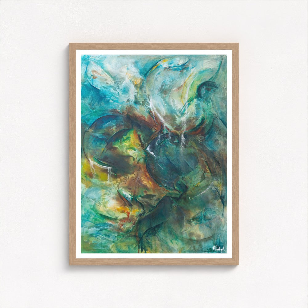 Earth's Mosaic - Fine Art Print on Paper