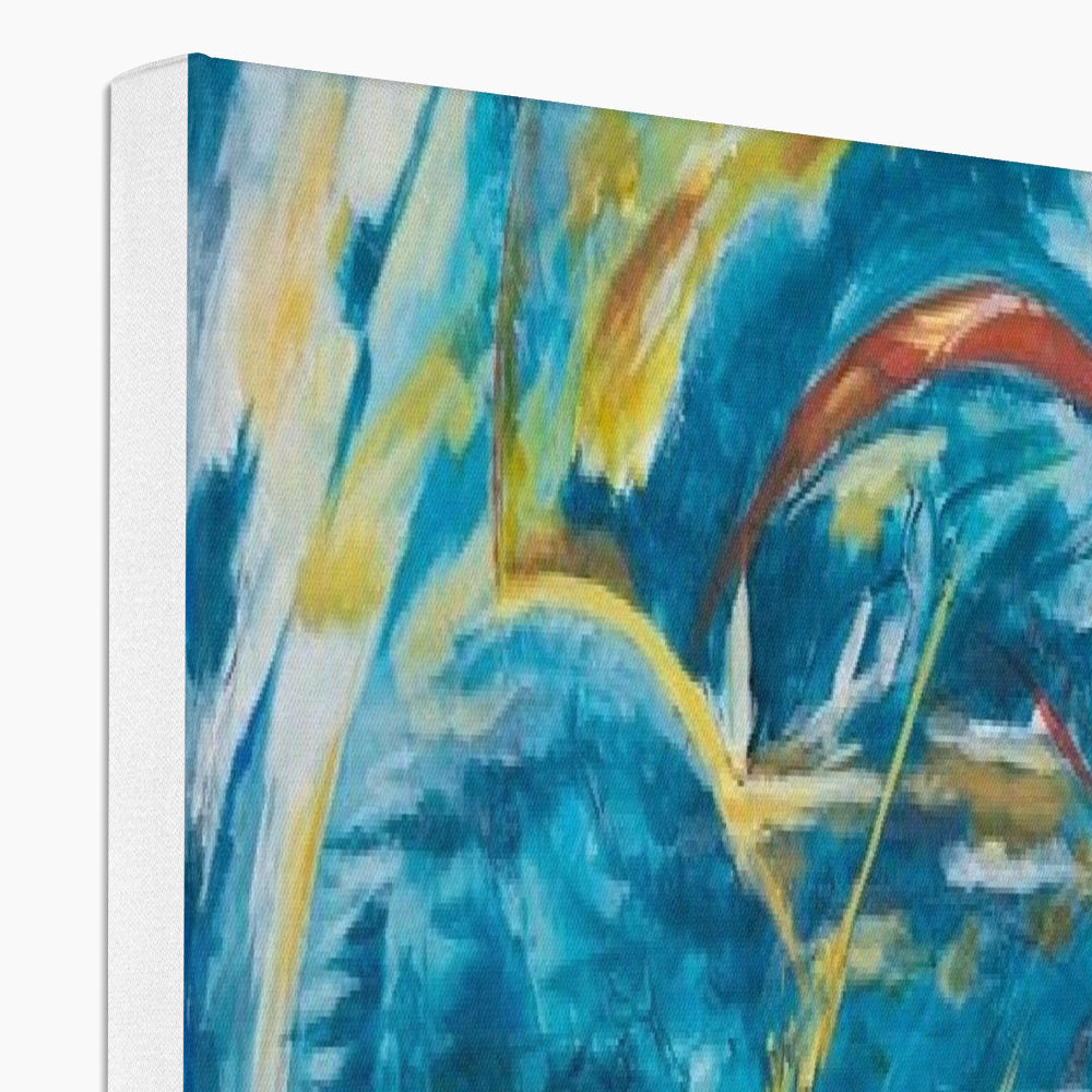 Energy from the Waves - Fine Art Print on Canvas