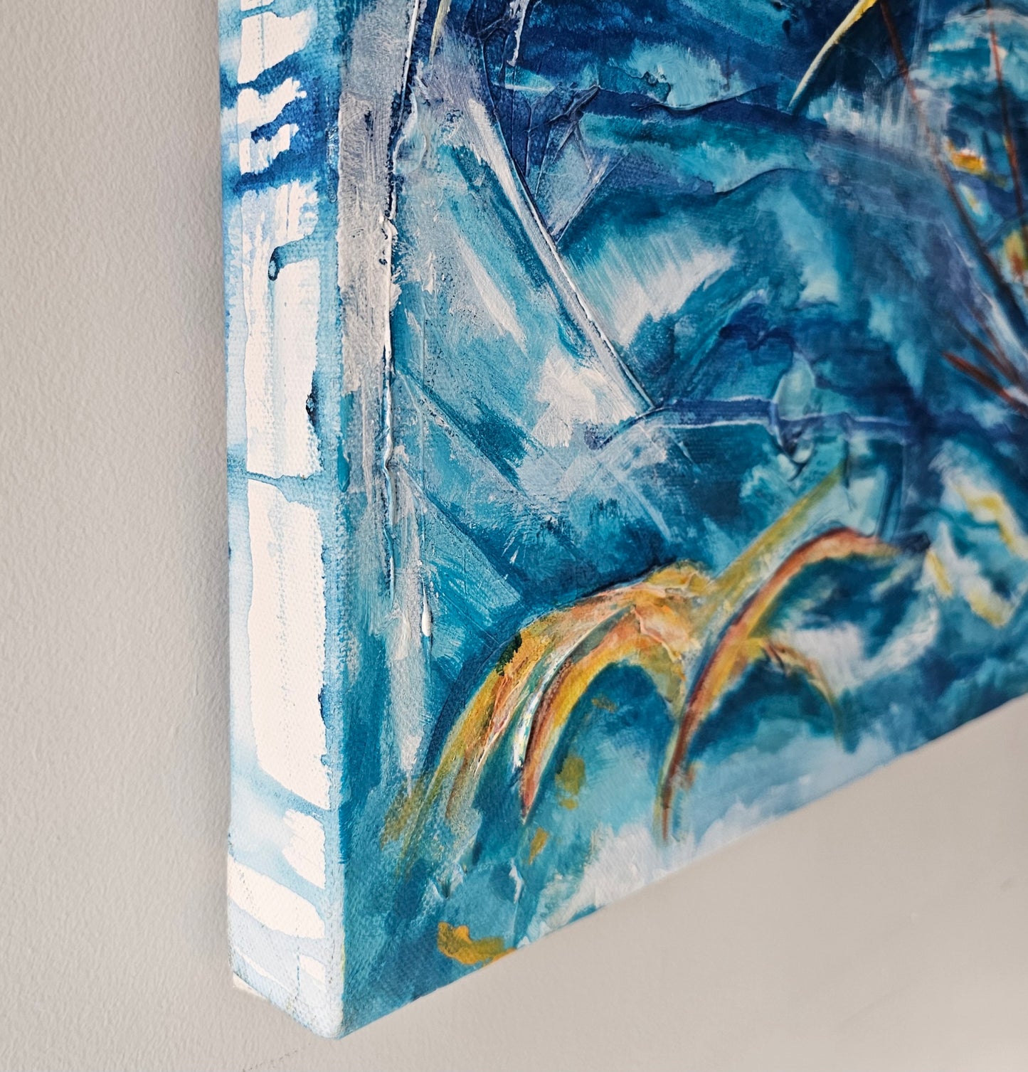Energy from the Waves - Original Painting by Alison Boothroyd