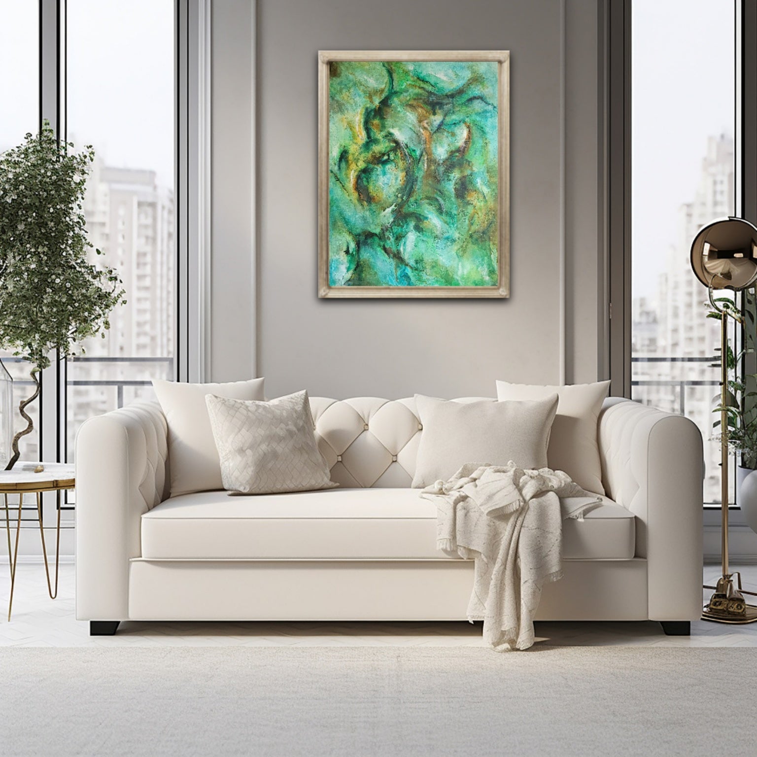Atmospheric Abstract Art, Alison Boothroyd