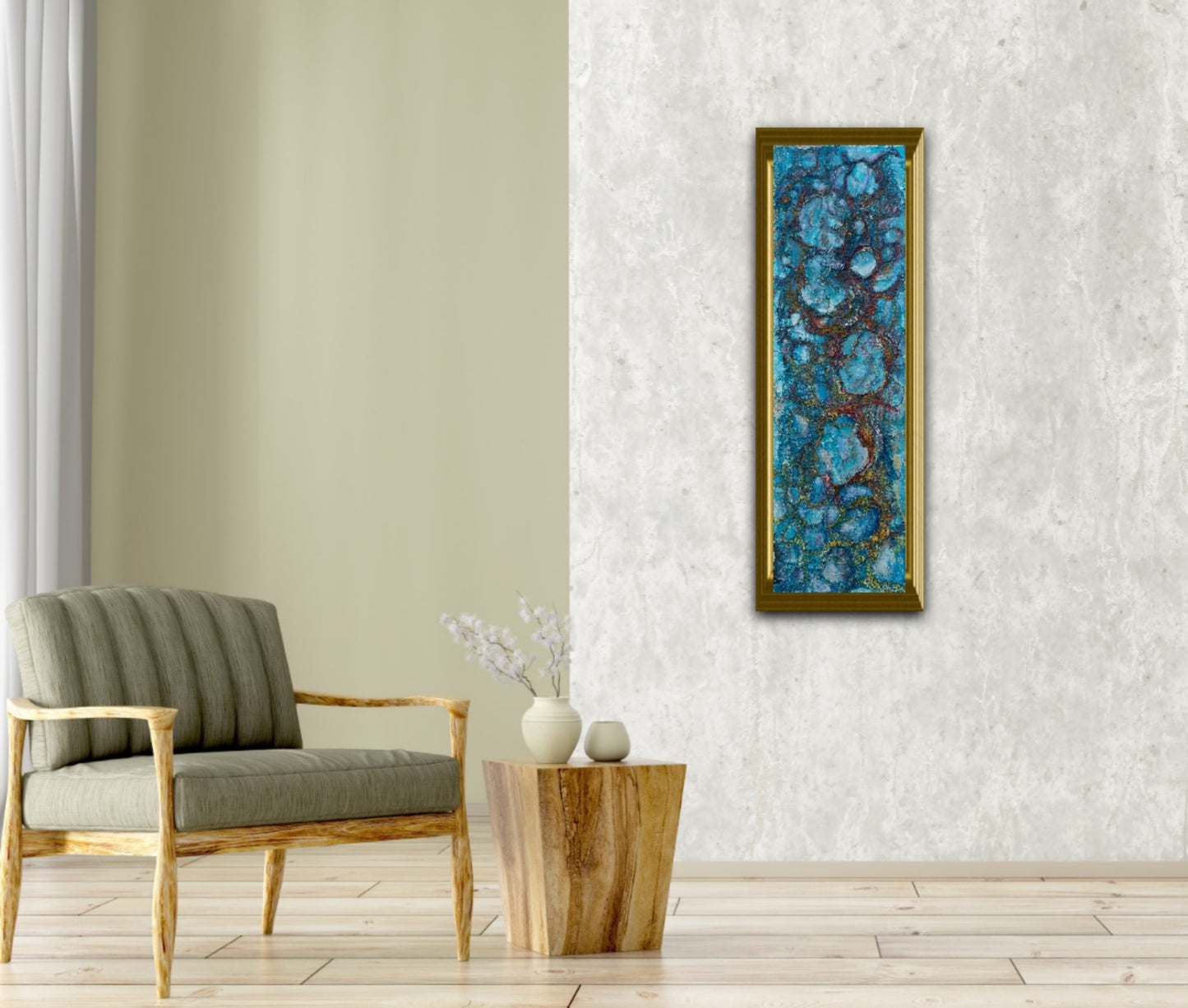 Abstract painting, Alison Boothroyd