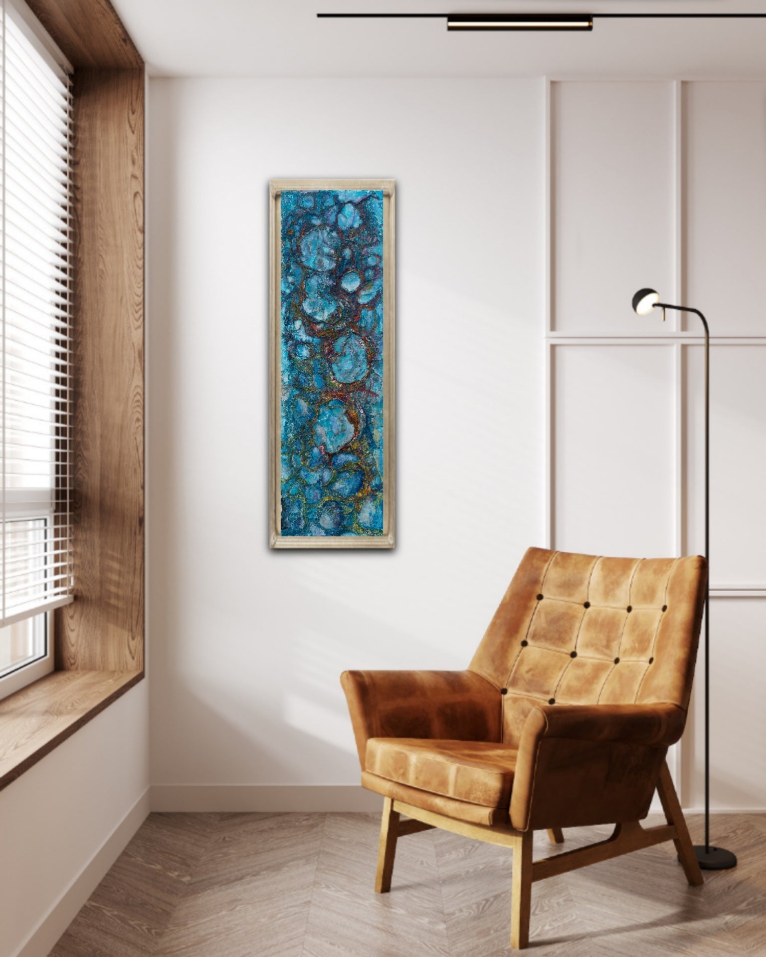 Abstract painting, Alison Boothroyd