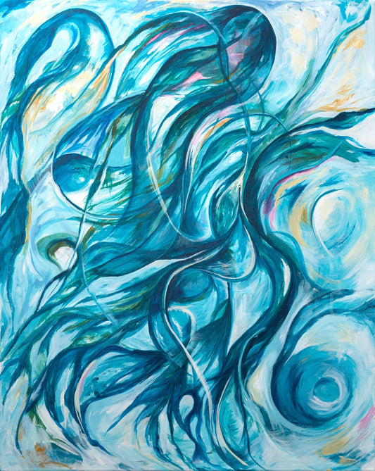 Expressive painting, Alison Boothroyd