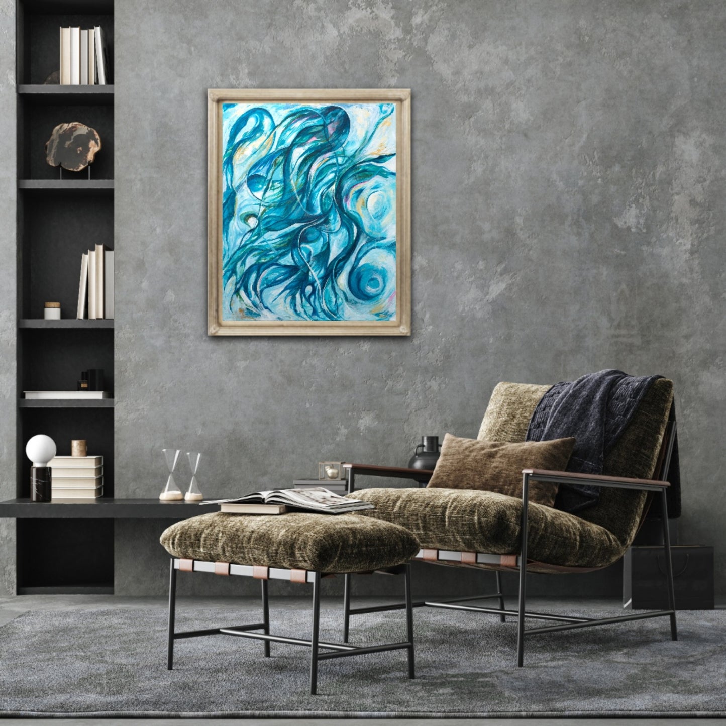 Expressive painting, Alison Boothroyd