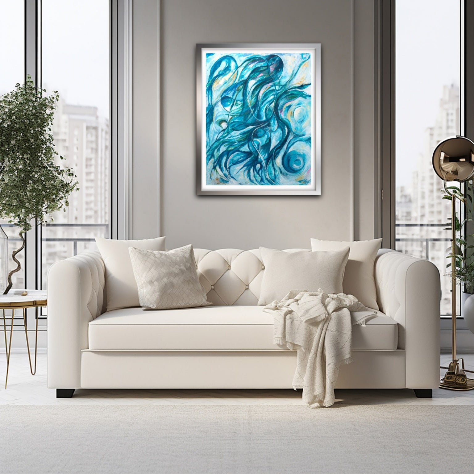 Expressive painting, Alison Boothroyd