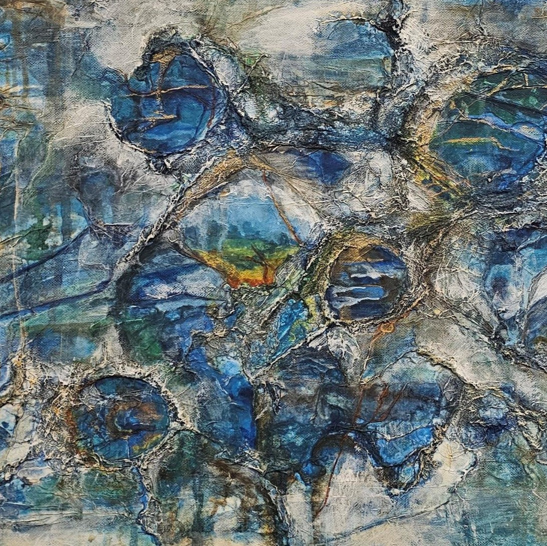 Hidden Echoes - Original Painting by Alison Boothroyd