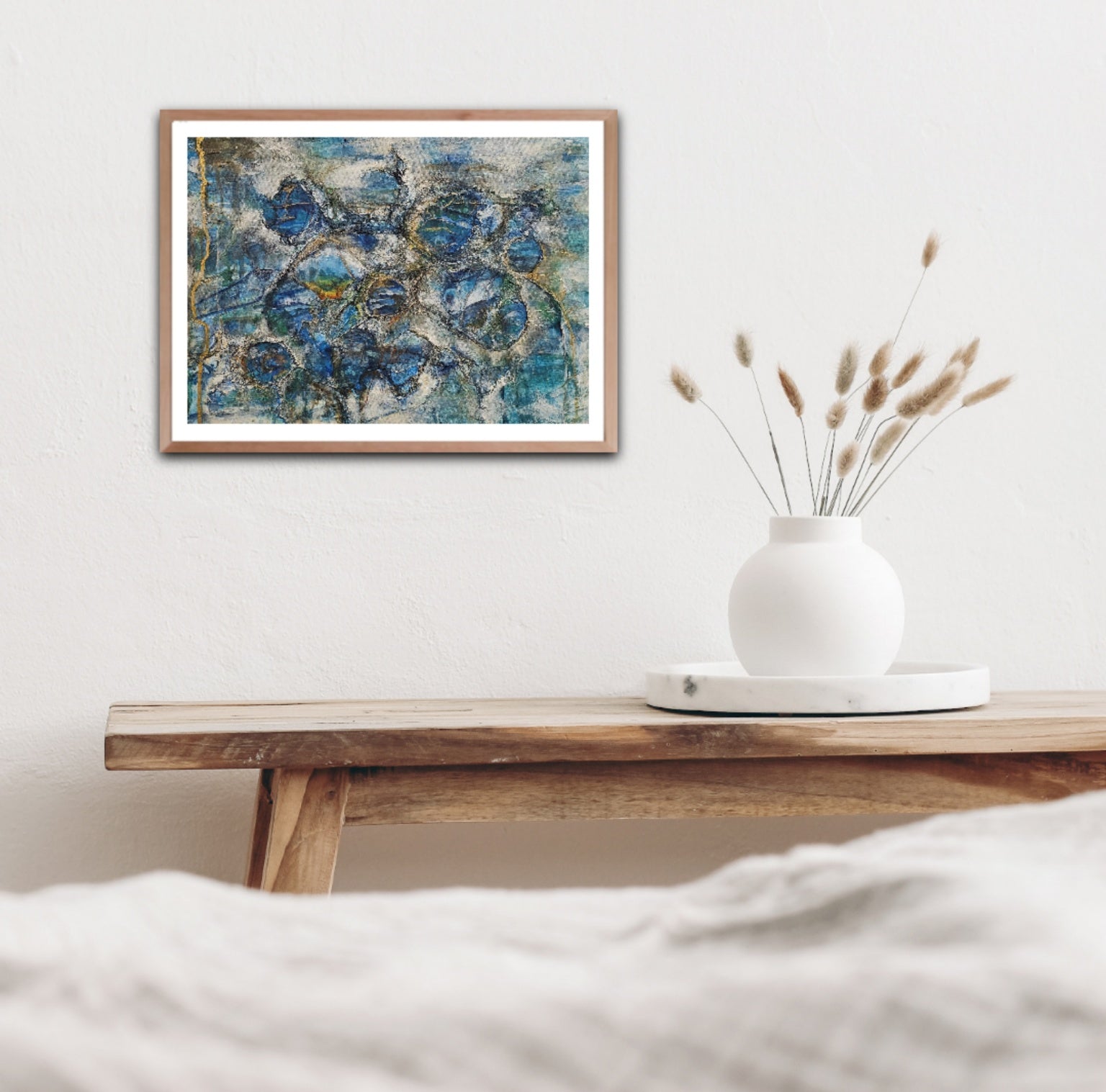 Expressive abstract painting, Alison Boothroyd