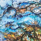 Expressive abstract painting, Alison Boothroyd