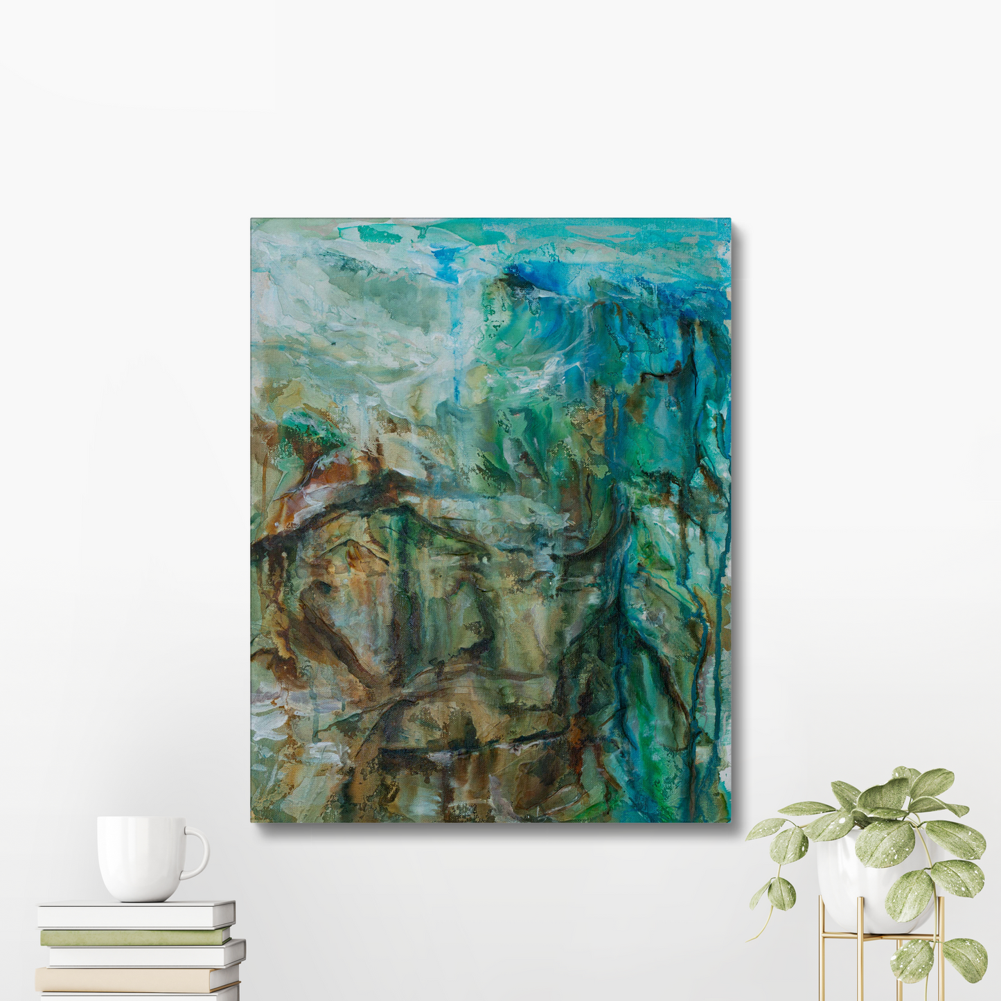 In Awe of Nature - Fine Art Print on Canvas