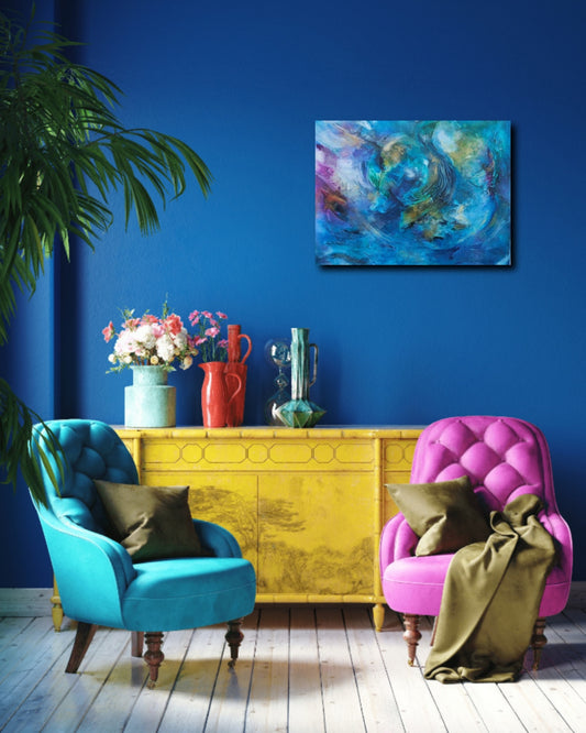 Joy of Life - Fine Art Print on Canvas