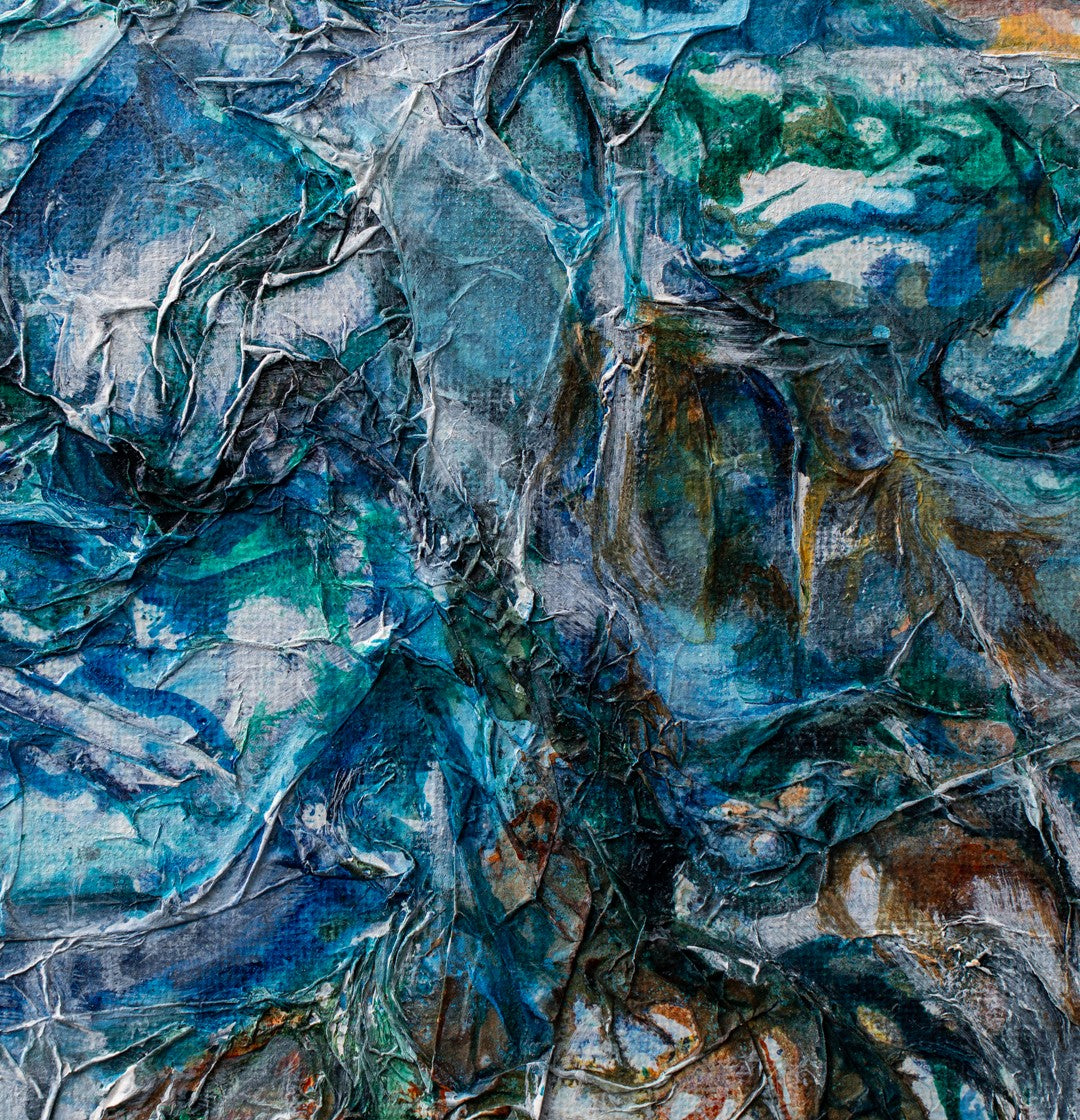 Natures Intricacies - a Close-Up Encounter - Original Painting by Alison Boothroyd