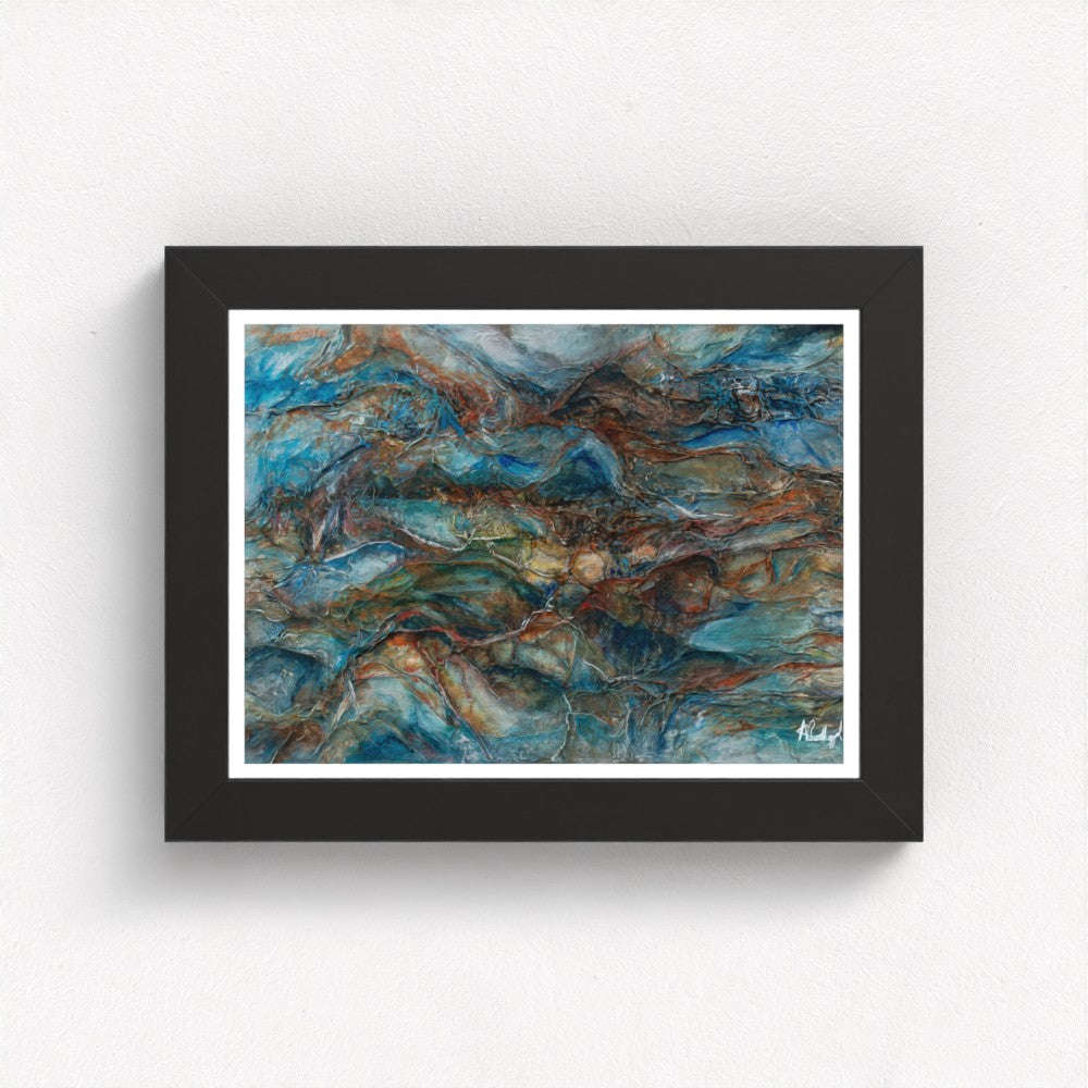 Nature's Tapestry A Study in Texture - Fine Art Print on Paper