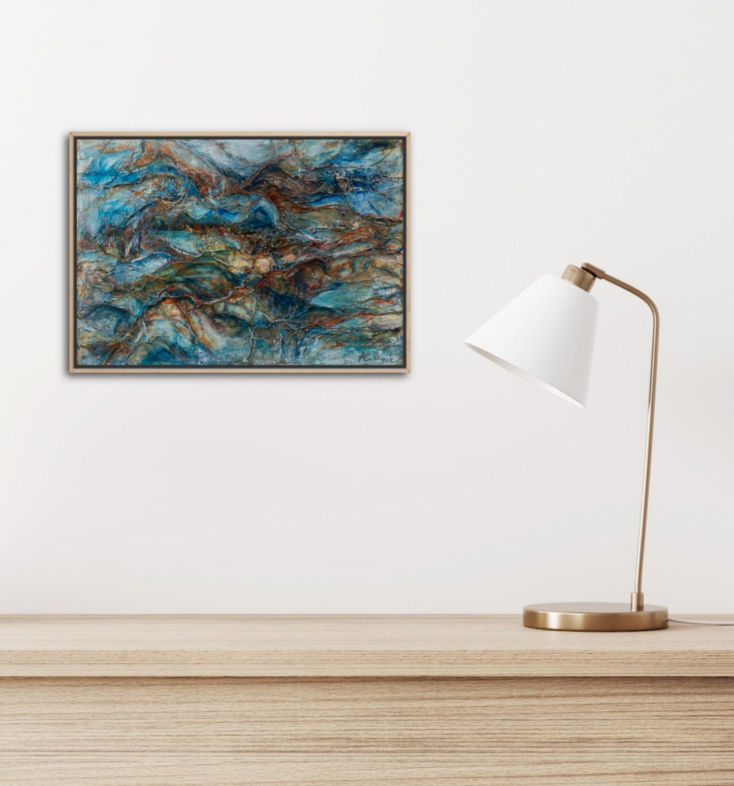 Nature's Tapestry A Study in Texture - Fine Art Print on Canvas