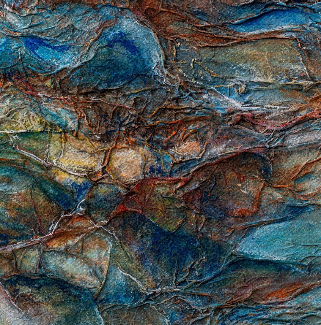 Nature’s Tapestry: A Study in Texture - Original Painting by Alison Boothroyd