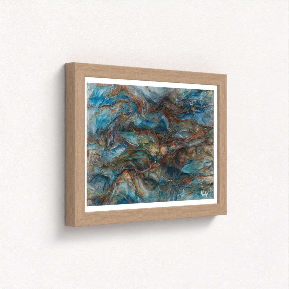 Nature's Tapestry A Study in Texture - Fine Art Print on Paper
