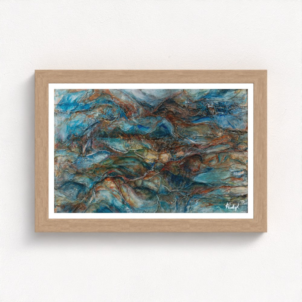 Nature's Tapestry A Study in Texture - Fine Art Print on Paper