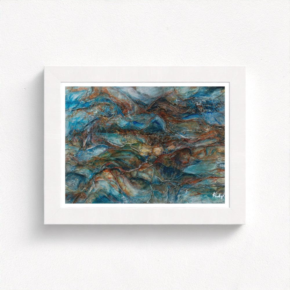 Nature's Tapestry A Study in Texture - Fine Art Print on Paper