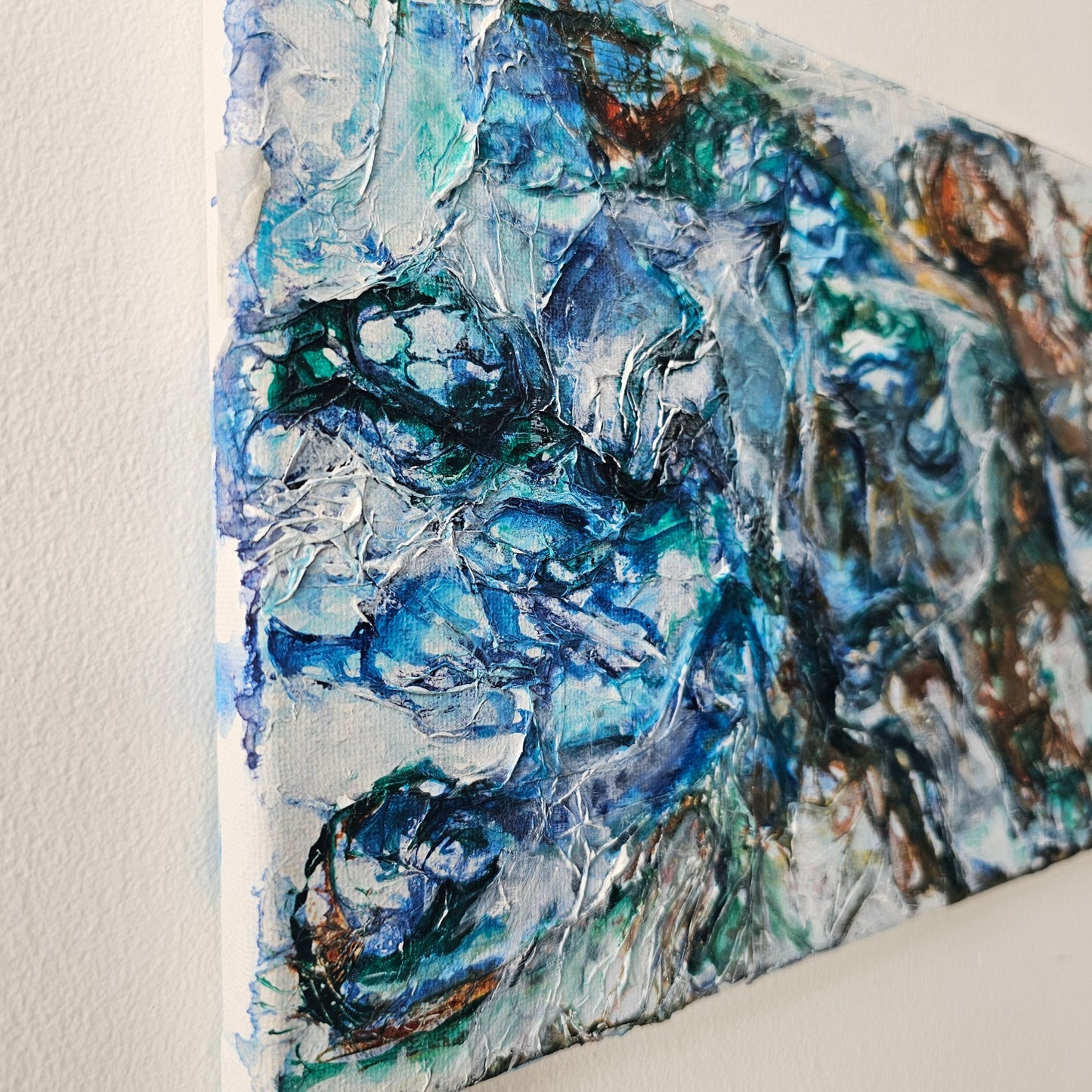 Natures Intricacies - a Close-Up Encounter - Original Painting by Alison Boothroyd