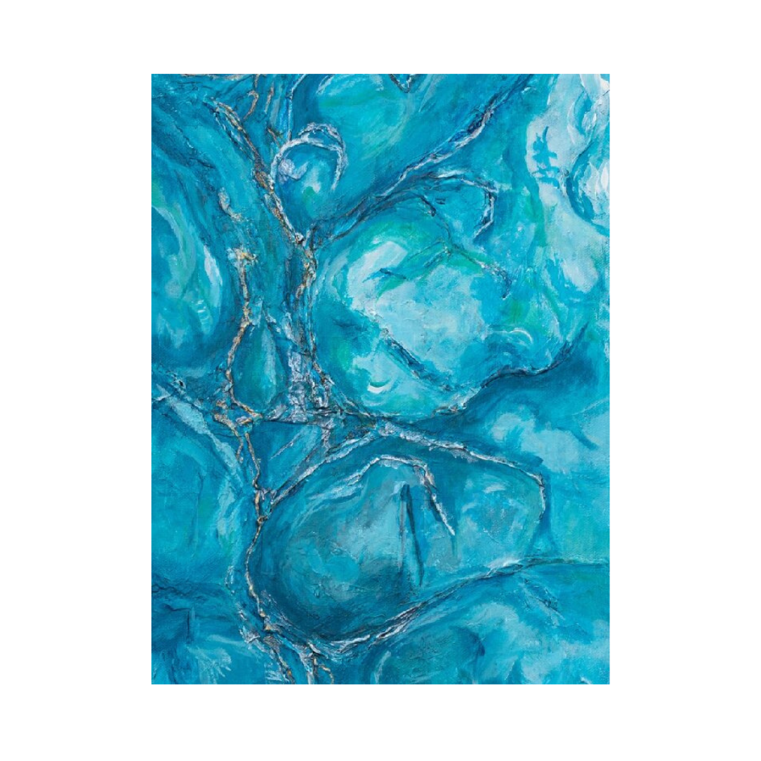 Organic Form - Original Painting by Alison Boothroyd