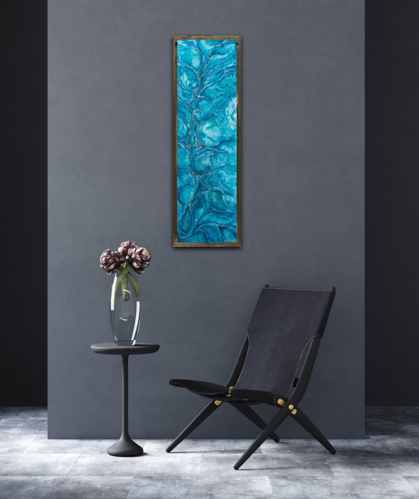 Abstract painting, Alison Boothroyd