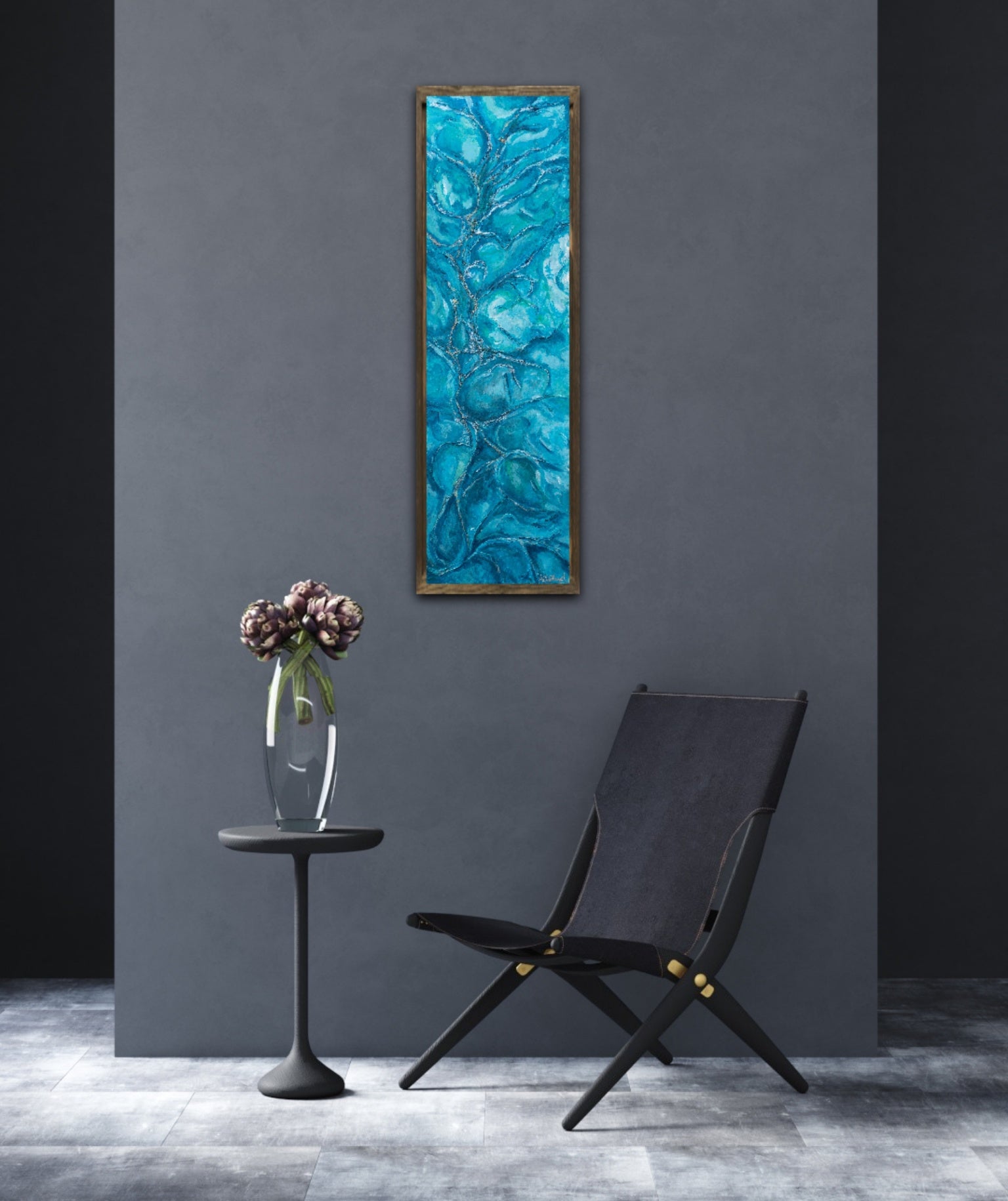Abstract painting, Alison Boothroyd