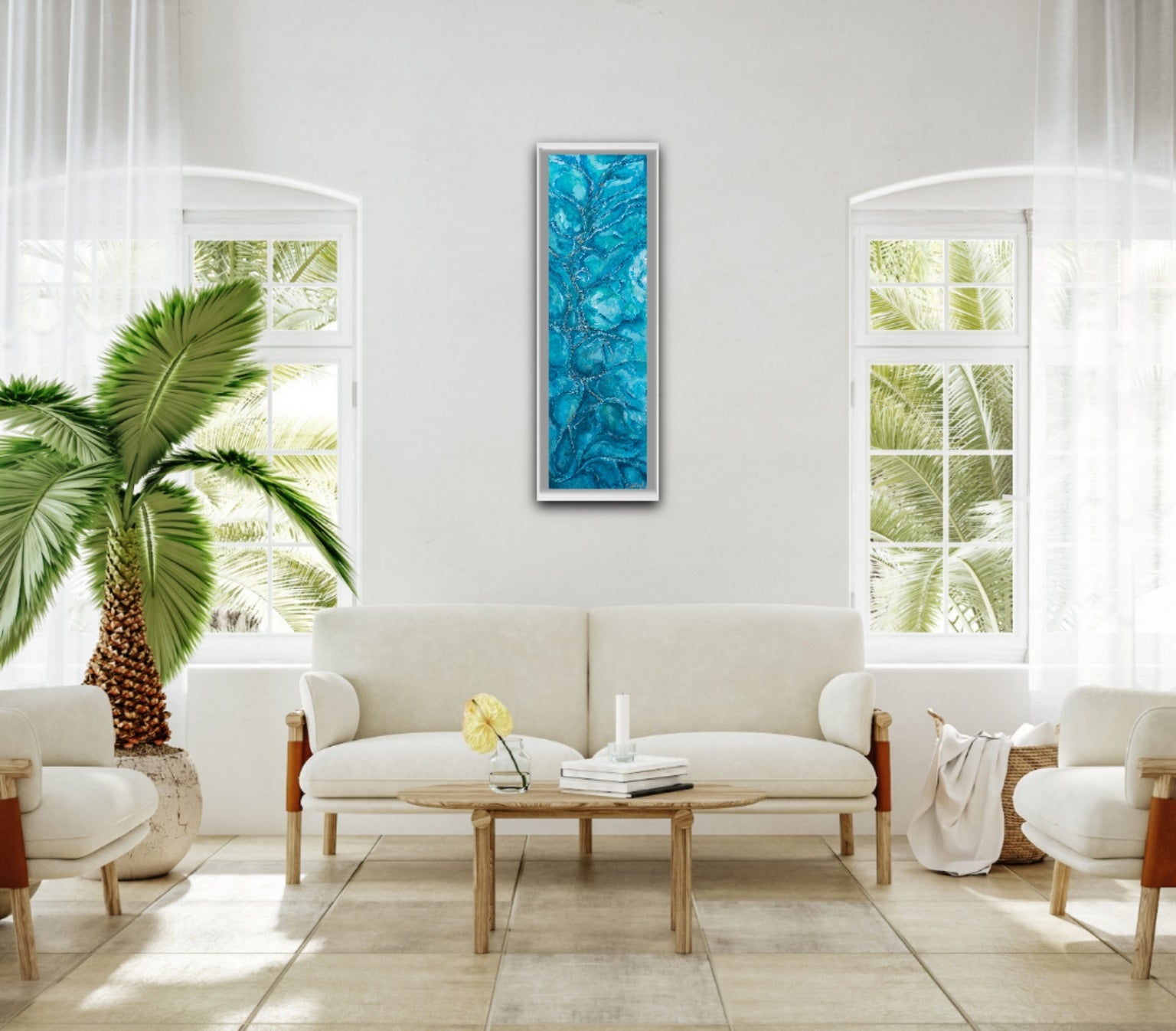 Abstract painting, Alison Boothroyd