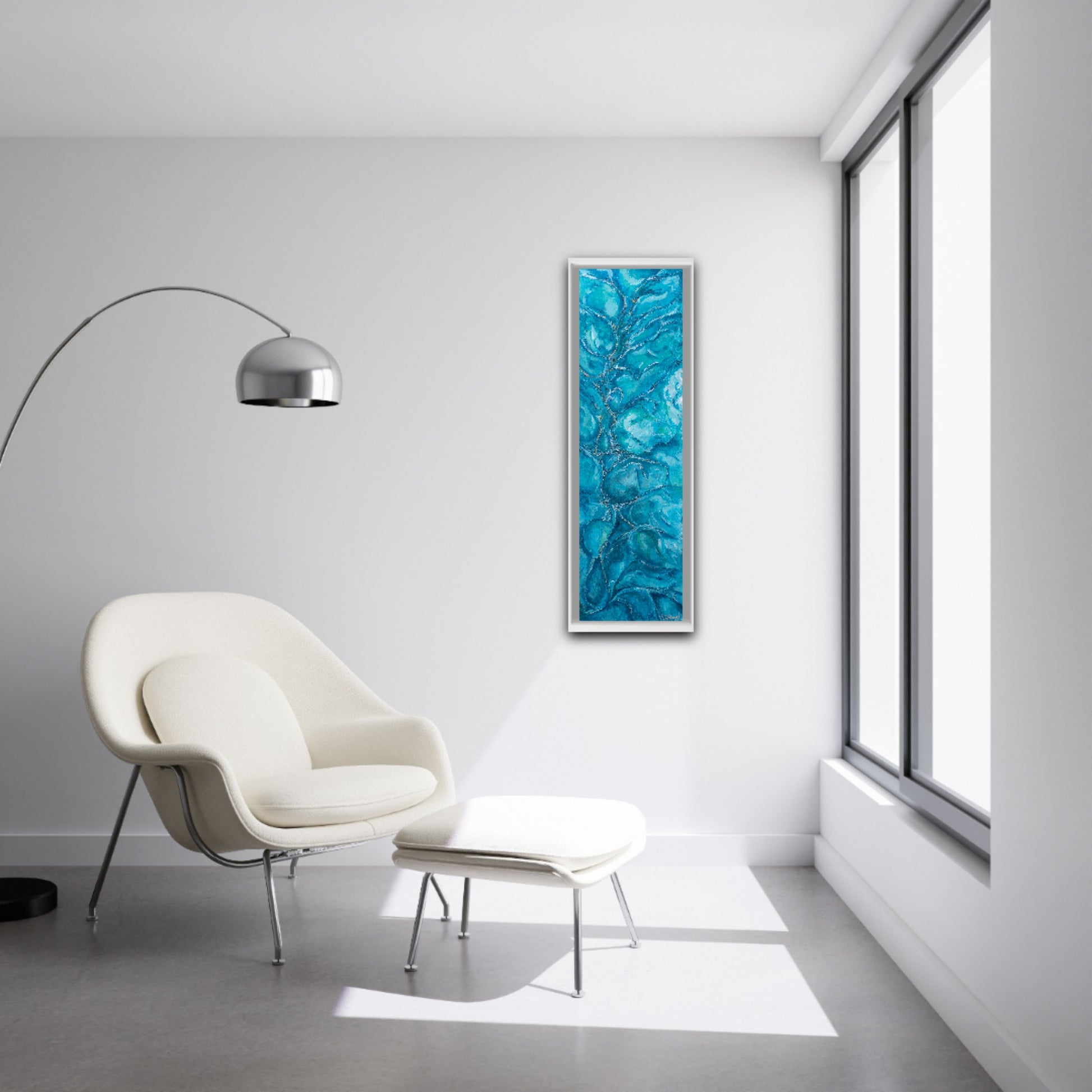 Abstract painting, Alison Boothroyd