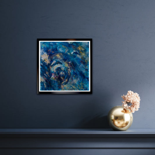 Radiant Depths A Symphony of Light - Fine Art Print on Paper