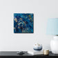 Radiant Depths A Symphony of Light - Fine Art Print on Canvas