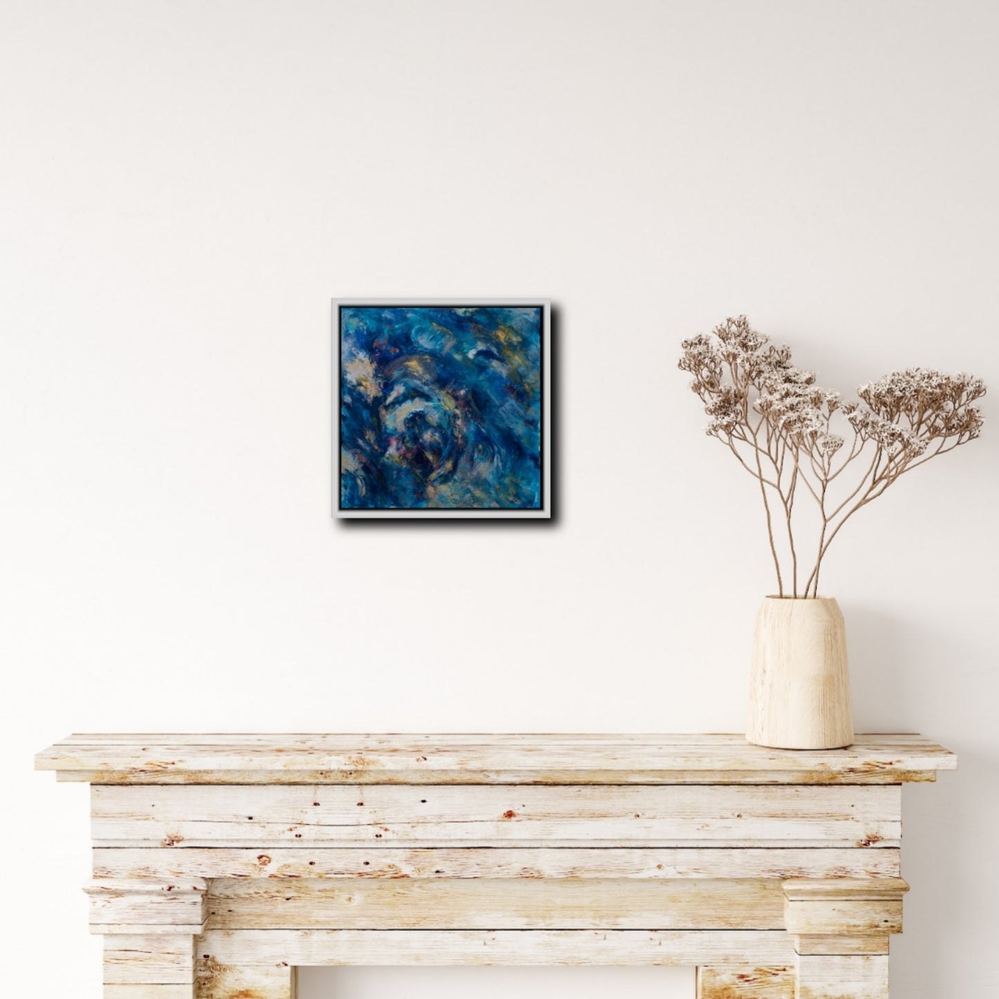Radiant Depths A Symphony of Light - Fine Art Print on Canvas