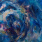 Radiant Depths A Symphony of Light - Original Painting by Alison Boothroyd