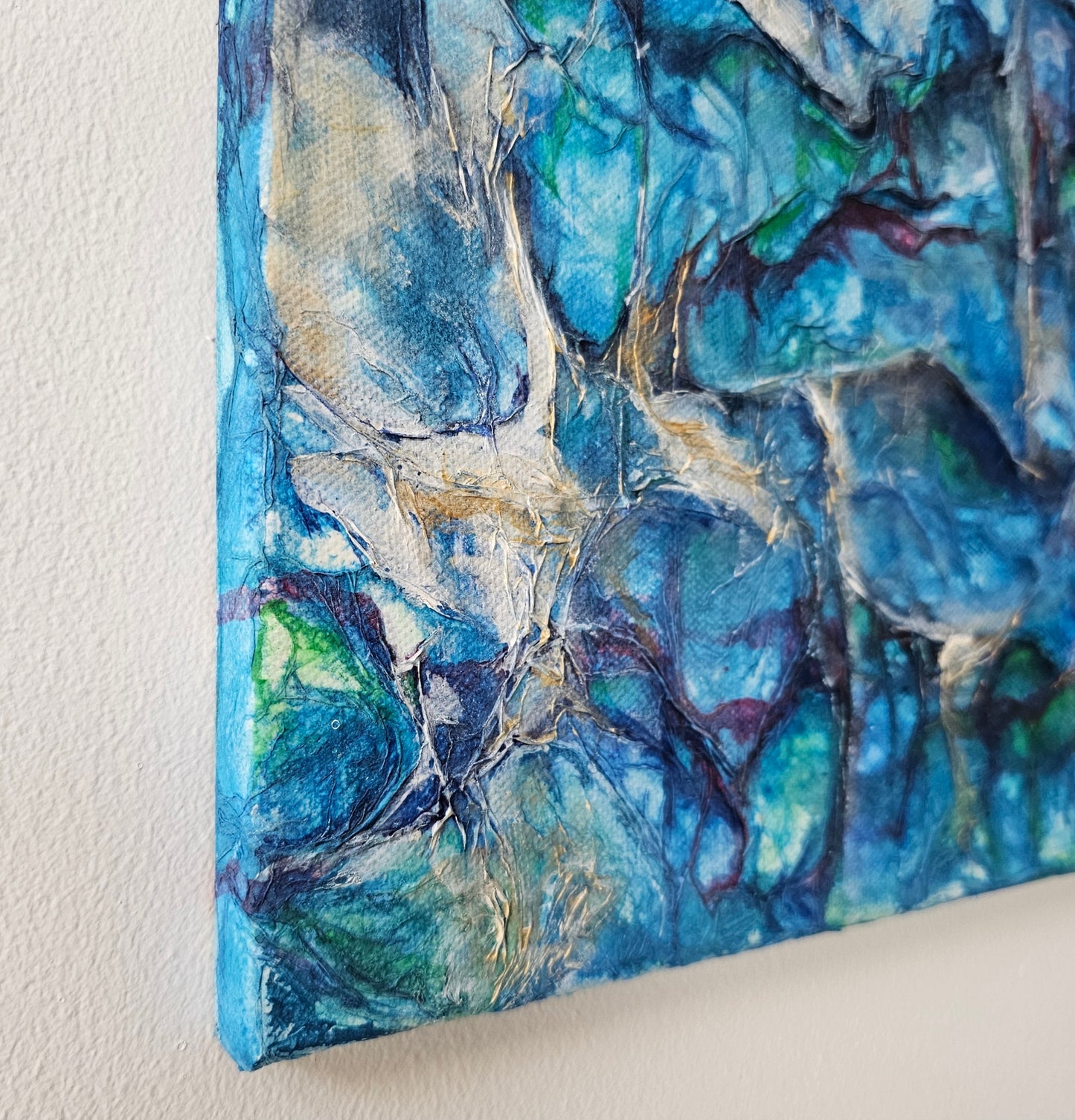 Rhythms of Water and Stone - Original Painting by Alison Boothroyd