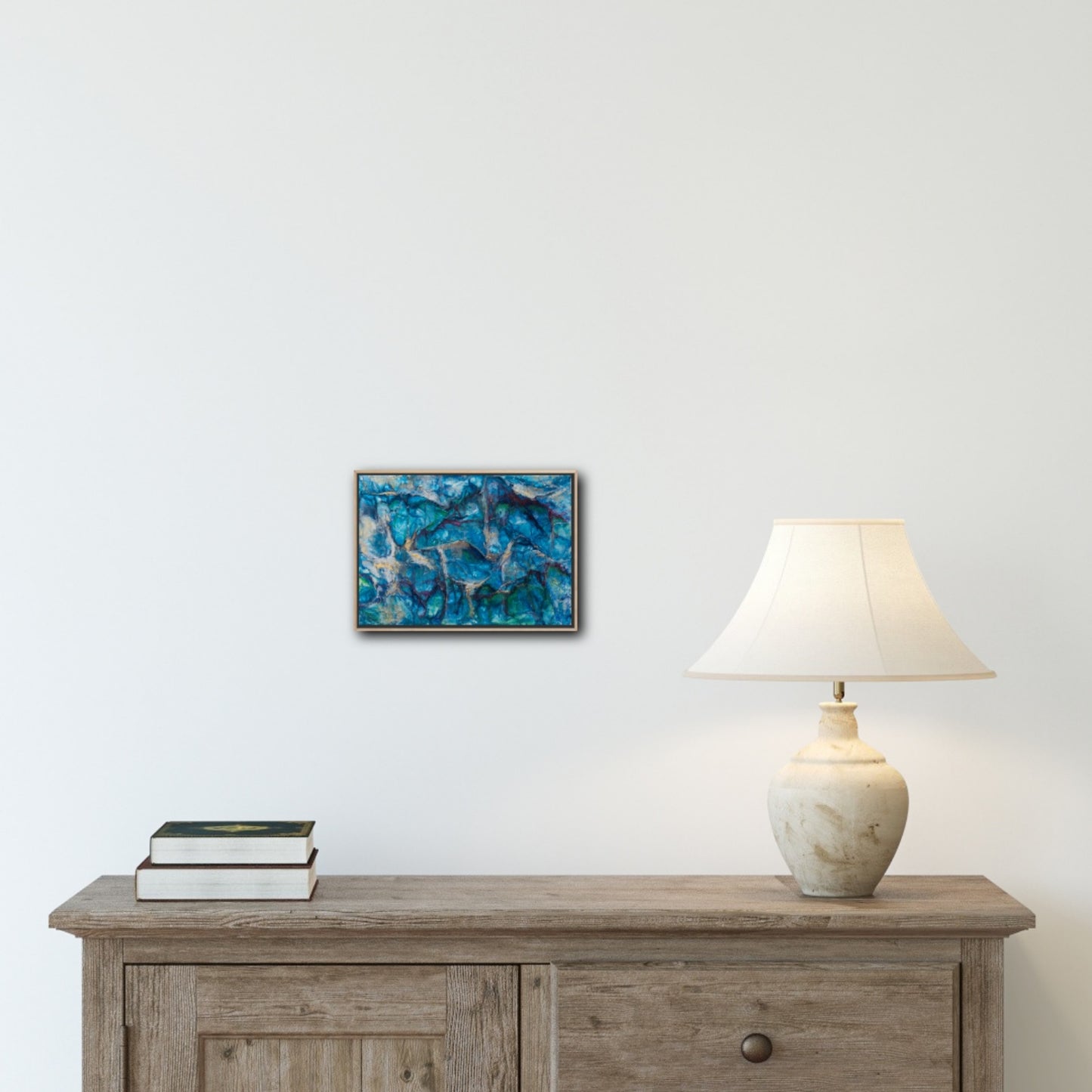 Rhythms of Water and Stone - Fine Art Print on Canvas