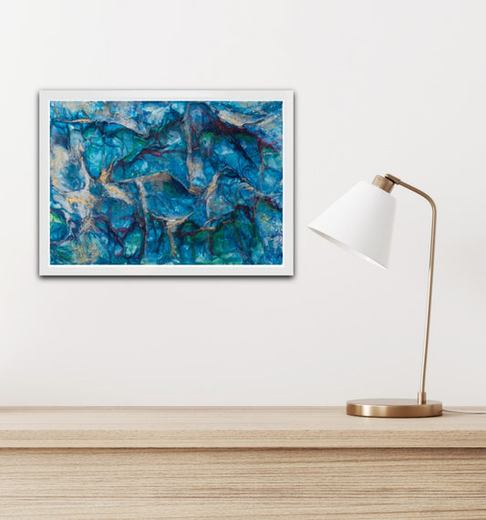 Rhythms of Water and Stone - Fine Art Print on Paper