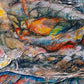 Expressive abstract painting, Alison Boothroyd