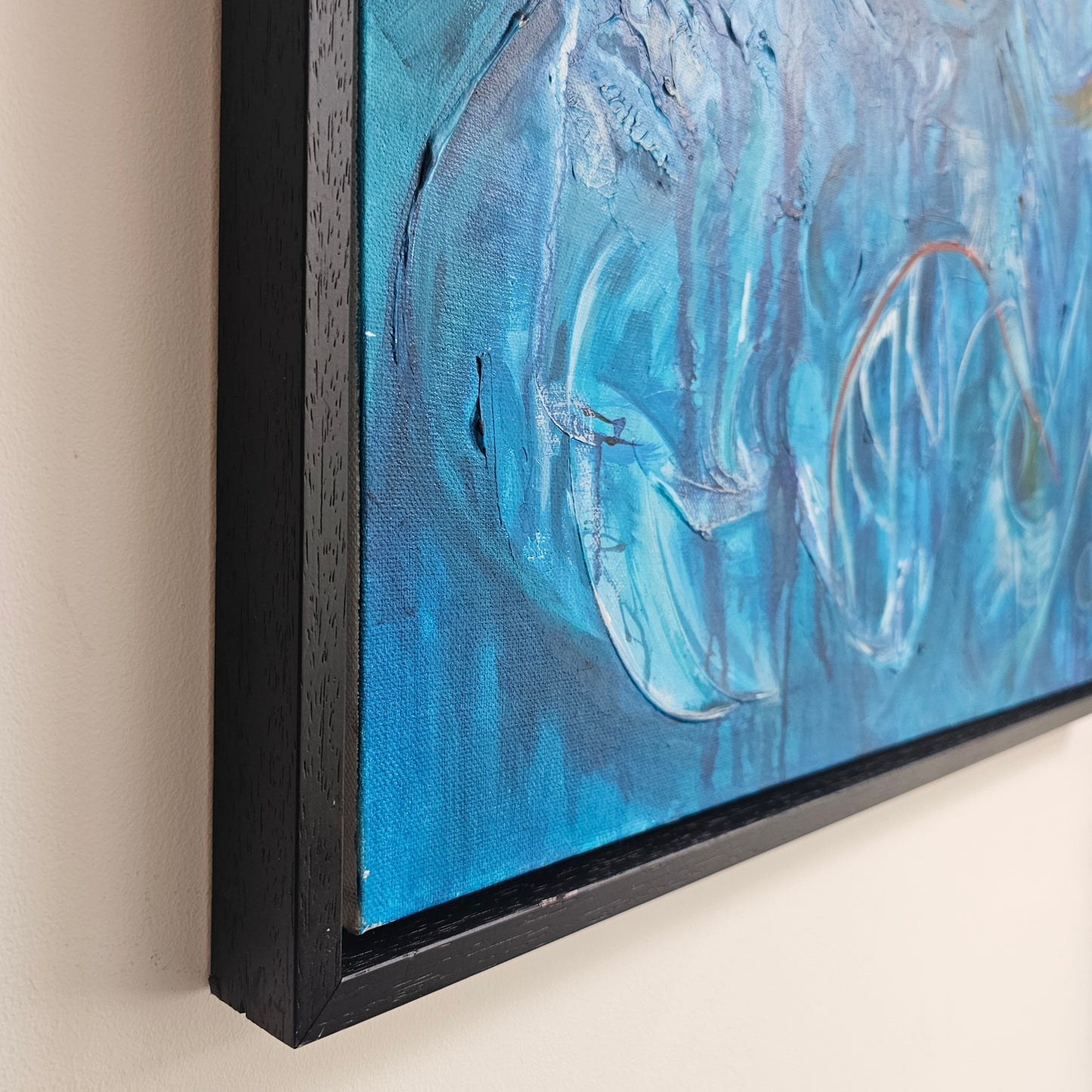 The Light Finds A Way Through - Original Painting by Alison Boothroyd