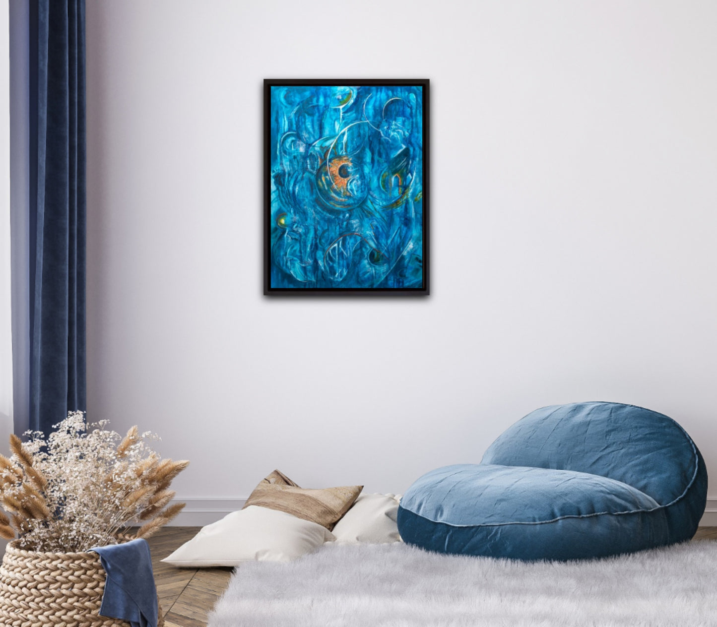 The Light Finds A Way Through - Original Painting by Alison Boothroyd