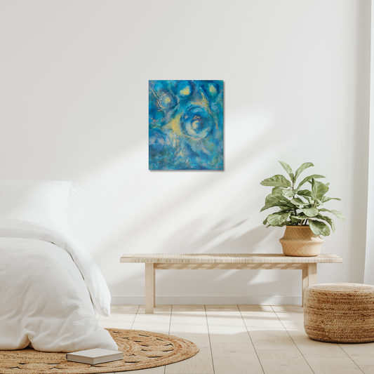 The Light Keeps on Moving - Fine Art Print on Canvas
