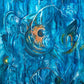 Colourful abstract painting, Alison Boothroyd